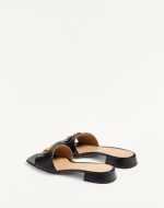 VLOGO SIGNATURE SLIDE SANDAL IN CALFSKIN 20MM - Image 4